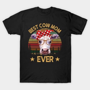 Best Cow Mom Ever T-Shirt